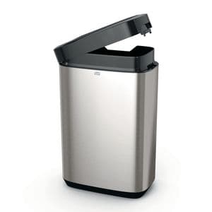 Picture 2 of Afvalbak Tork B1 Image Line 50 liter zilver 460011