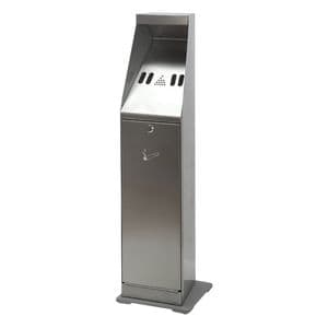 Picture 1 of Asbak staand Vepa Bins zuil vrijstaand RVS 31025411