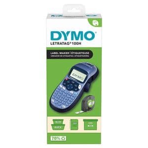 Picture 1 of Labelprinter Dymo LetraTag 100H draagbaar abc 12mm blauw
