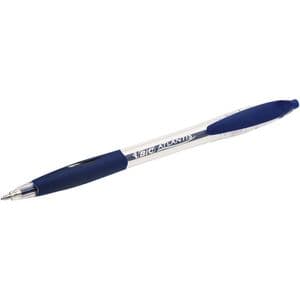 Picture 1 of Balpen Bic Atlantis classic grip clic medium blauw