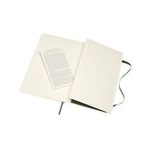 Picture 4 of Notitieboek Moleskine large 130x210mm dots soft cover myrtle green