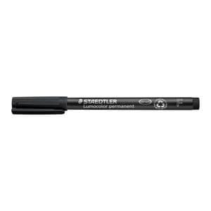 Picture 3 of Viltstift Staedtler Lumocolor 318 permanent F zwart