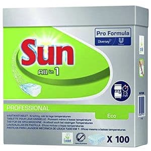 Picture 1 of Vaatwastabletten Sun Pro Formula All-in-one Eco 100 stuks