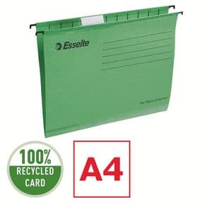 Picture 1 of Hangmap Esselte Classic A4 V-bodem 345x240mm groen