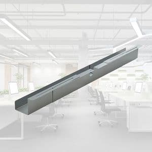 Picture 7 of Kabelgoot BRASQ verstelbaar 75-150cm CT100 zilver