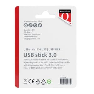 Picture 2 of USB stick 3.0 Quantore USB-A 32GB zwart