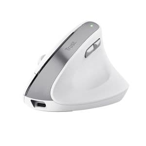 Picture 2 of Muis Trust ergonomisch BAYO II draadloos wit