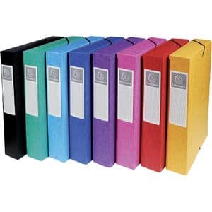 Picture 1 of Elastobox Exacompta A4 60mm 600gr assorti