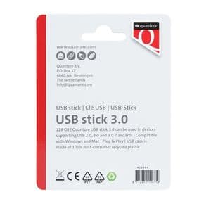 Picture 2 of USB stick 3.0 Quantore USB-A 128GB zwart