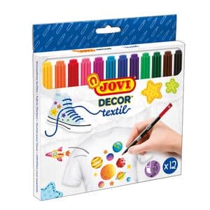 Picture 2 of Textielstift Jovi assorti set à 12 stuks