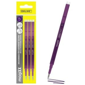 Picture 1 of Gelschrijvervulling Online Magixx medium violet blister à 3 stuks