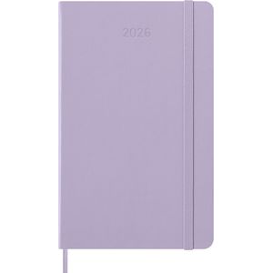 Picture 1 of Agenda 2026 Moleskine 12M Planner Daily 1dag/1pagina large hc pastel lilac