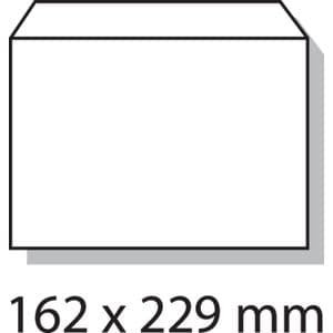 Picture 3 of Envelop Quantore bank C5 162x229mm zelfklevend wit 500 stuks