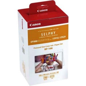 Picture 1 of Fotopapier Canon RP-108 10x15cm + inktcartridge 108vel