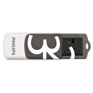 Picture 1 of USB stick 2.0 Philips Vivid USB-A 32GB grijs