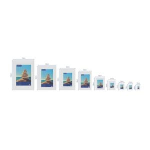 Picture 2 of Fotolijst MAUL design 21x30cm aluminium frame zilver