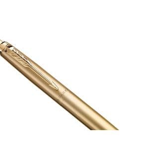 Picture 4 of Balpen Parker Jotter XL Monochrome gold medium blister à 1 stuk