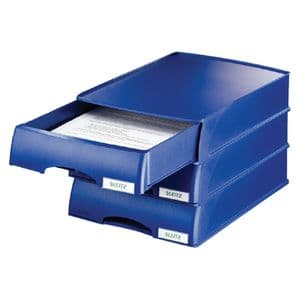 Picture 2 of Brievenbak Leitz Plus met lade A4 maxi blauw