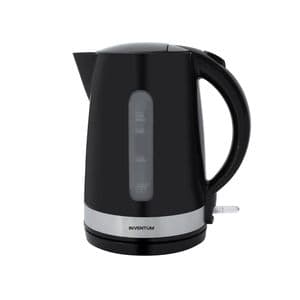 Picture 1 of Waterkoker Inventum 1.7liter zwart met rvs