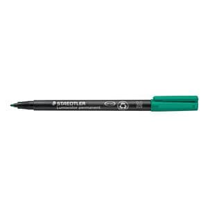 Picture 1 of Viltstift Staedtler Lumocolor 317 permanent M groen