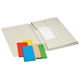 Picture 2 of Dossiermap Djois Secolor Mammoet folio 3 kleppen 250gr recycled grijs 10 stuks