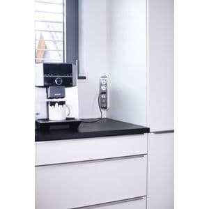 Picture 8 of Stekkerdoos Brennenstuhl bureau Estilo 4vdig incl 2 USB 2m wit/zilver