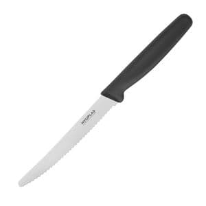 Picture 1 of Tomatenmes Hygiplas gekarteld 10cm zwart