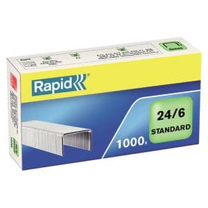 Picture 1 of Nieten Rapid 24/6 gegalvaniseerd standaard 1000 stuks