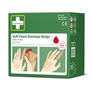 Picture 3 of Bandage Cederroth Soft Foam 6cmx4,5m beige