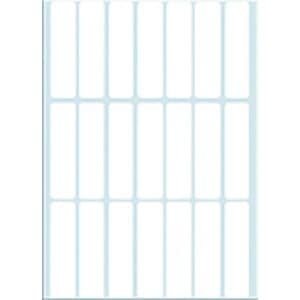 Picture 2 of Etiket HERMA 2370 13x50mm wit 672 stuks