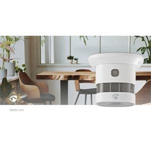 Picture 9 of Rookmelder Nedis Smartlife Zigbee 3.0 Wifi 10 jaar sensor wit