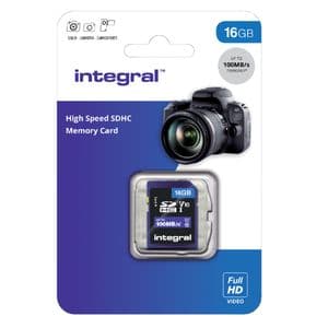 Picture 1 of Geheugenkaart Integral SDHC V10 16GB