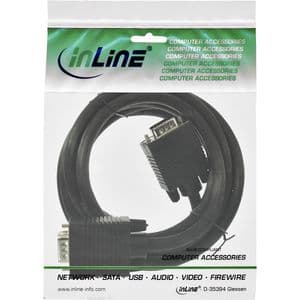Picture 2 of Kabel InLine S VGA 15HD M-M 2 meter zwart