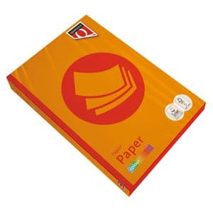 Picture 1 of Kopieerpapier Quantore Colour A4 160gr oranje 250 vel