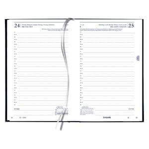 Picture 1 of Kantooragenda 2027 Quantore kort 1dag/1pagina zwart