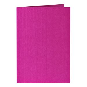 Picture 1 of Correspondentiekaart Papicolor dubbel 105x148mm felroze pak à 6 stuks