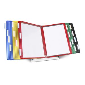 Picture 1 of Zichtpanelensysteem bureau Tarifold metaal A4 met 30-tassen assorti