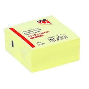 Picture 1 of Memoblok Quantore 76x76mm 400 geel 400 vel