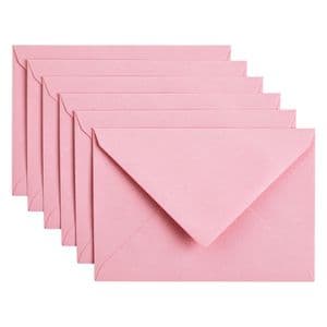 Picture 1 of Envelop Papicolor C6 114x162mm babyroze pak à 6 stuks