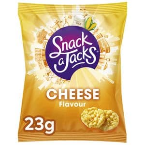 Picture 2 of Mini rijstwafels Snack-a-Jacks cheese