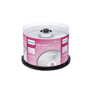 Picture 1 of DVD-R Philips 4.7GB 16x SP 50 stuks