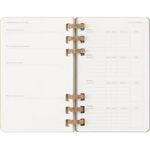 Picture 11 of Agenda 2025/2026 Moleskine 12M Academic Weekly 7d/1p Myrtle large kiwi