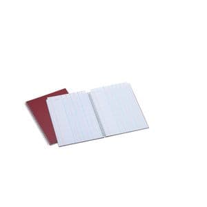 Picture 1 of Tabellarisch register Djois Atlanta 321x226mm 2x6kolommen 108blz rood