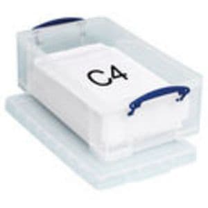 Picture 2 of Opbergbox Really Useful 4 liter 30 vakken 395x255x88mm transparant wit