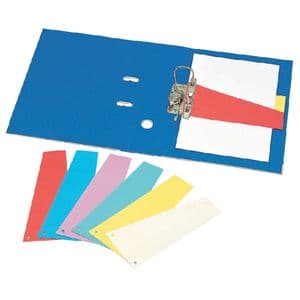 Picture 1 of Scheidingsstrook Oxford trapezium 240x105/55mm 190gr blauw 100 stuks