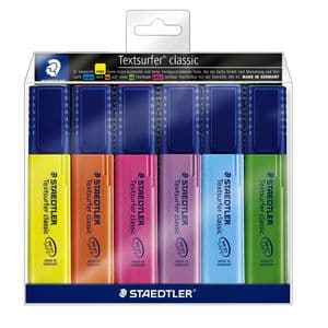 Picture 1 of Markeerstift Staedtler 364 Textsurfer assorti 6 stuks