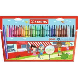 Picture 1 of Viltstift STABILO power 280/30 assorti etui à 30 stuks