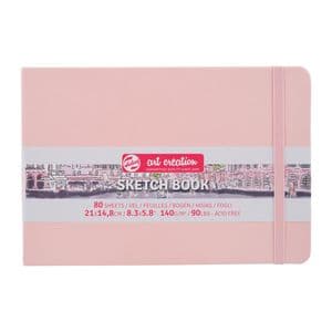 Picture 1 of Schetsboek Talens Art Creation 80 witte vellen 140gr 210x150mm roze