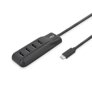 Picture 1 of Hub ACT USB-C 3.0 4 poorts USB-A