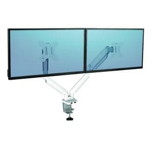 Picture 3 of Monitorarm Fellowes Platinum Serie Duo wit